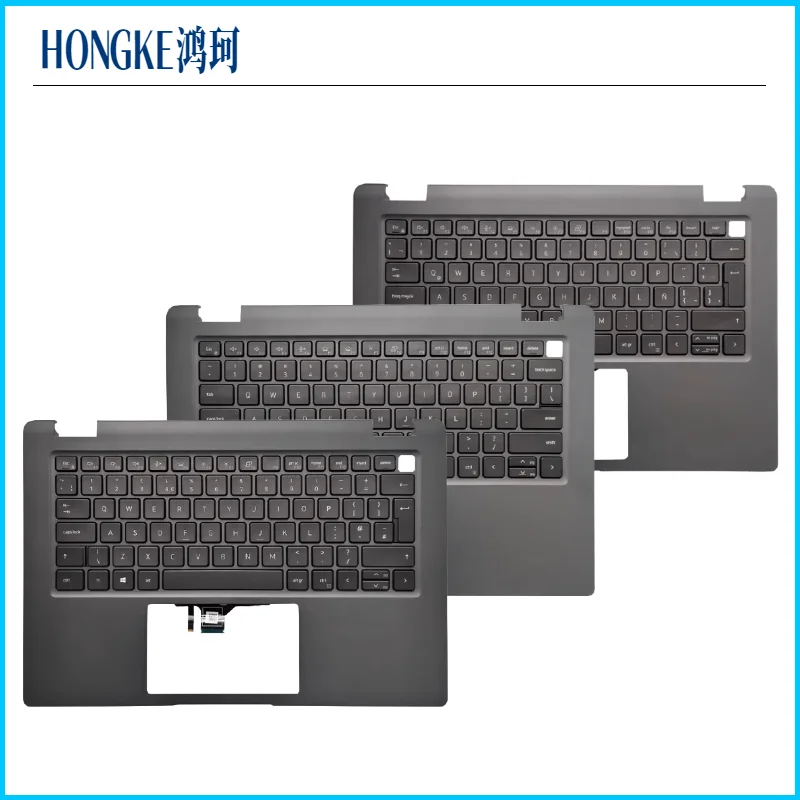 

Новинка для ноутбука DELL Latitude 3440 E3440, оригинальная верхняя крышка упора для рук с клавиатурой США/Великобритании/ЛА, черный чехол для компьютерных аксессуаров