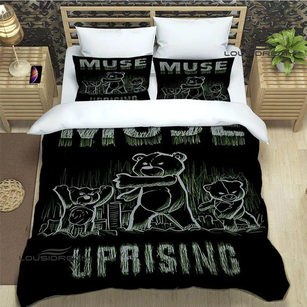 Rock band Muse printed Bedding Sets exquisite supplies set duvet cover bed comforter set bedding set luxury birthday gift