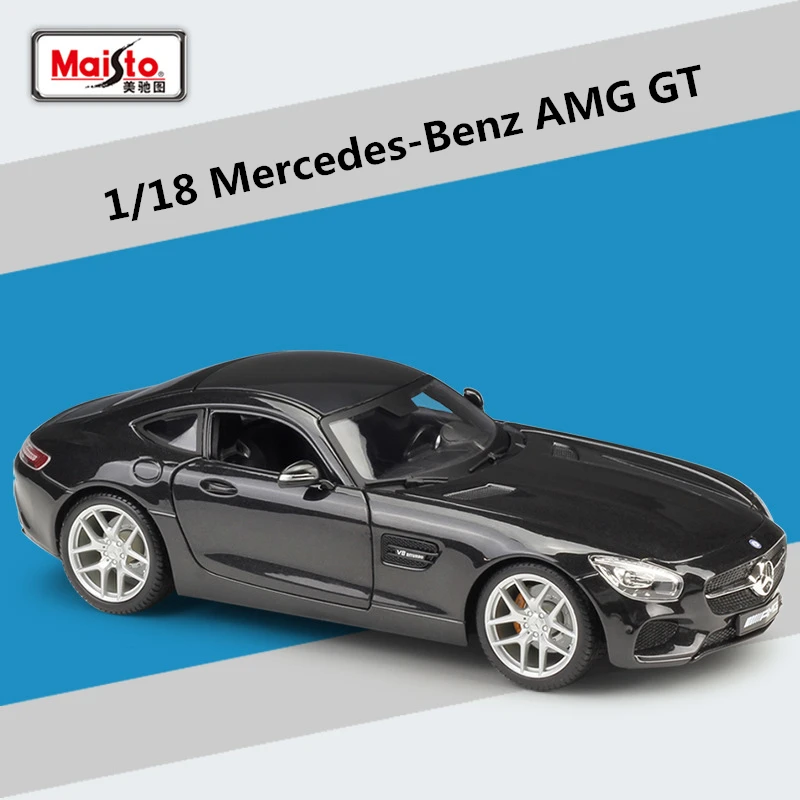 Maisto 1:18 Mercedes Benz SLS AMG Alloy Sports Car Model Diecast