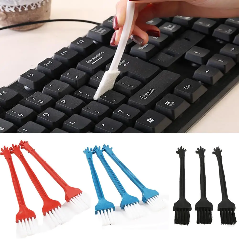 Computer Keyboard Cleaner Brush For Headset IPad Phone Cleaning Tools Brush Earphone Cleaning Corner Nook Window Groove Cleaner