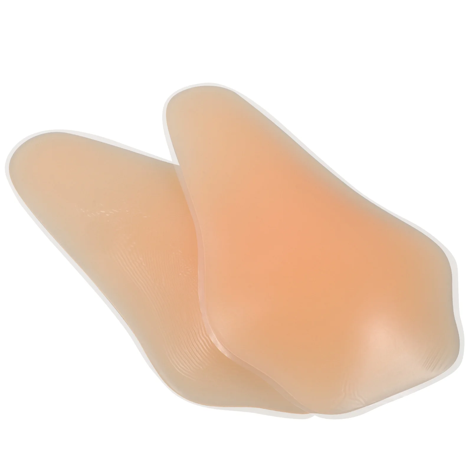 1Pair Adhesive Silicone Pads for Women Comfortable Fit in Skating Snowboarding Outdoor Activities Shock Absorbing Protection