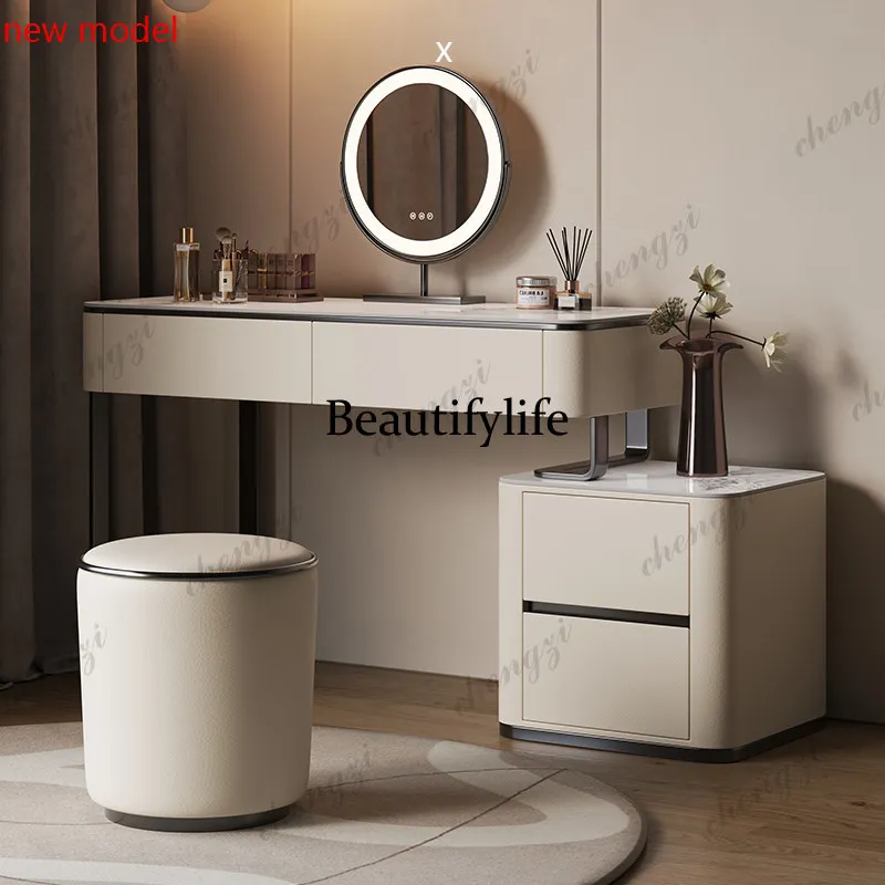 All solid wood dresser, bedroom small apartment, new makeup table, cabinet, makeup tableN138