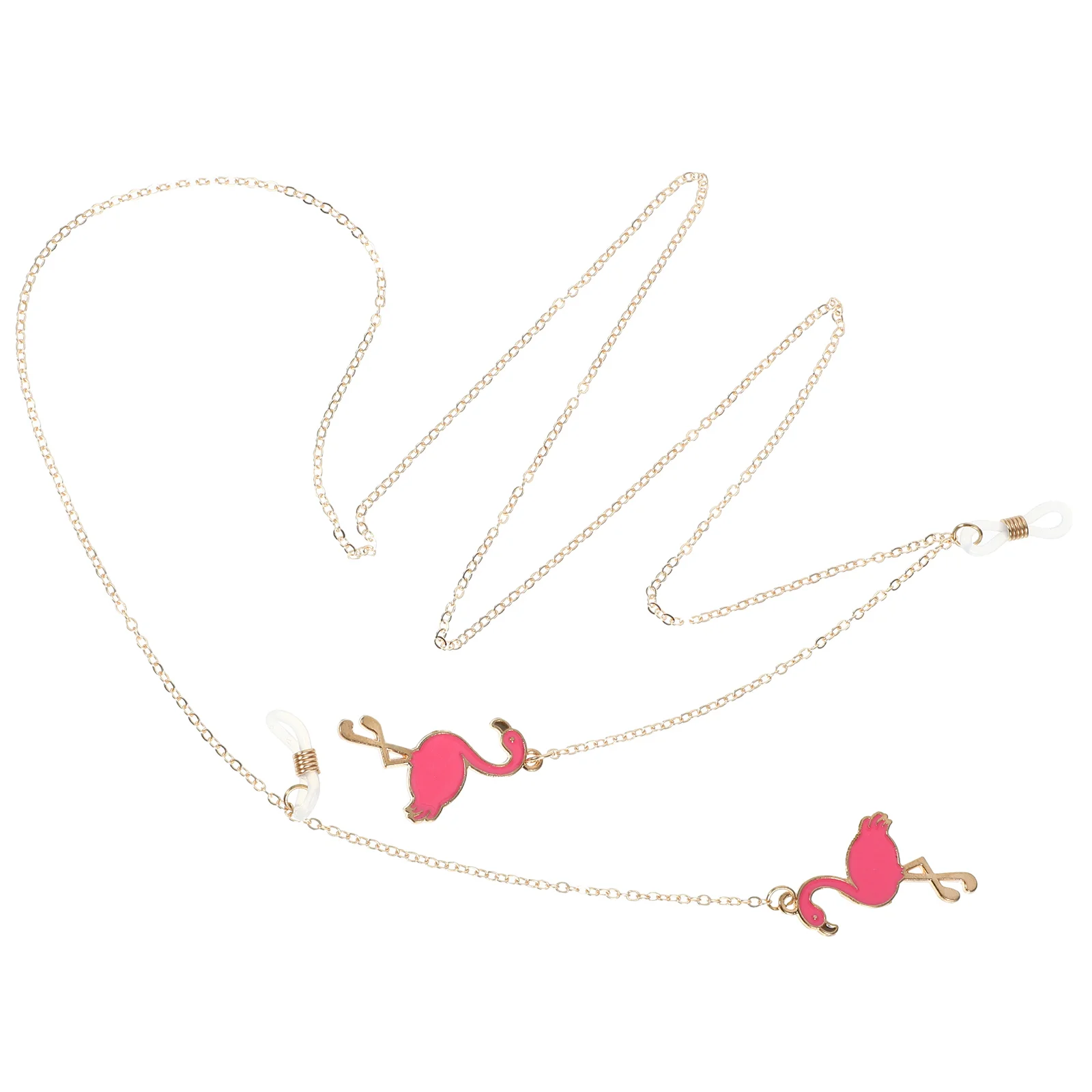 

Face Flamingo Eyeglasses Chain Miss Lanyards Festival Alloy Hawaii Party Sunglasses