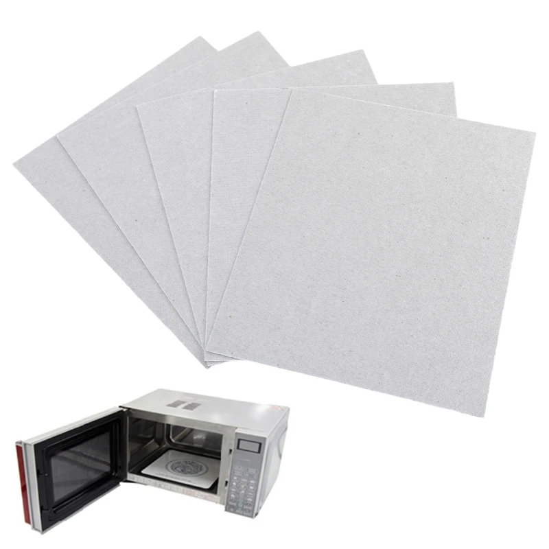 5Pcs 운모 플레이트 시트 전자 레인지 교체 부품 120x150mm Midea Dropship 용 범용