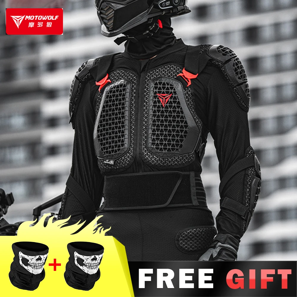 

Men and Women's Motorcycle Jacket Full Body Armor Motorbike Body Protective Motocross Jacket CE Certified Riding Protective Gear