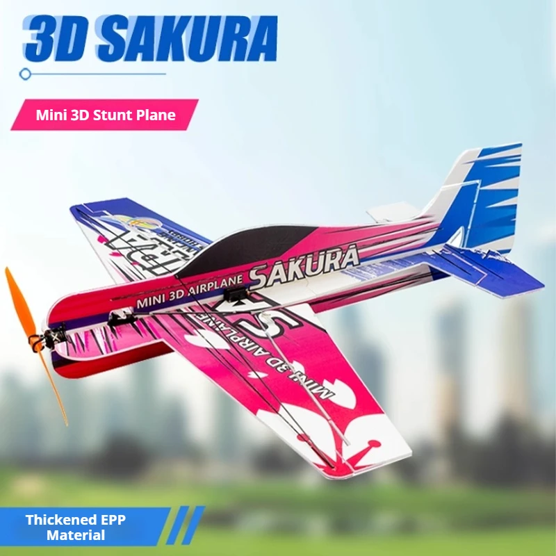 

New Remote Control Rc Fixed Wing Remote Control Aircraft Model Cherry Pp Foam Fall Resistant Diy Indoor Stunt Mini Fancy Plane