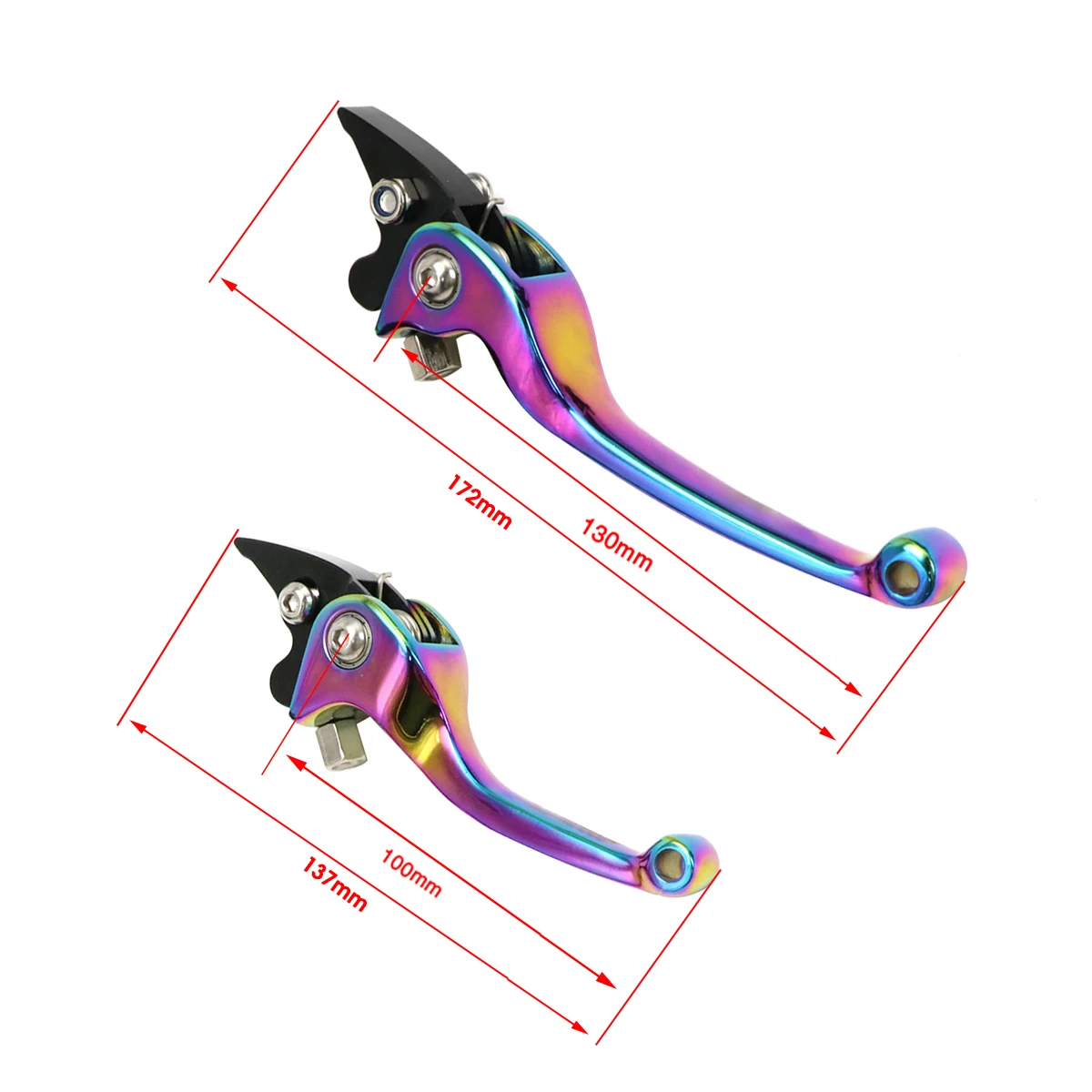 Alconstar Colorful Short/Long Brake Clutch Levers Motorcycle Dirt Bike for CFR250R CFR450R CFR450X CFR250X XR250