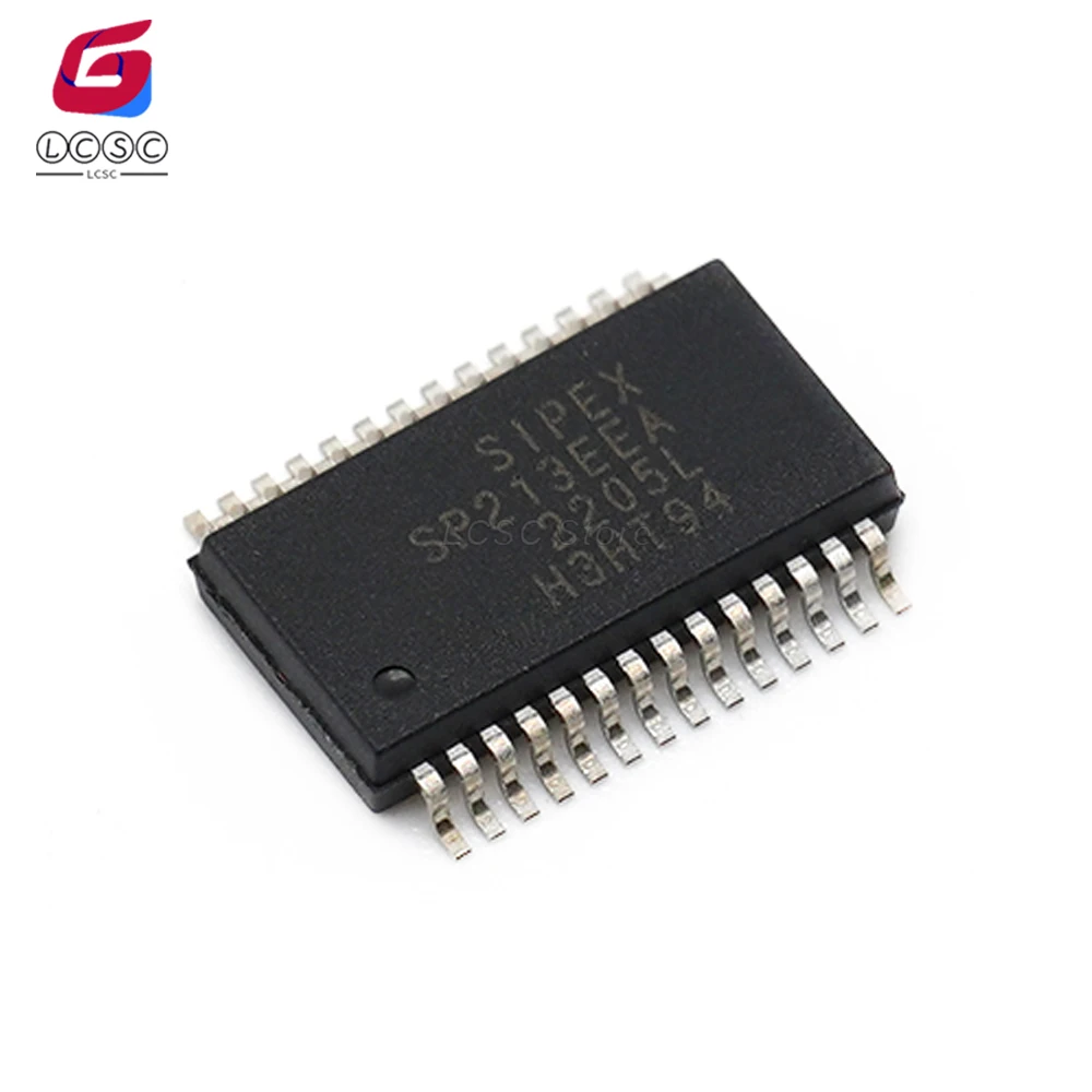 10Pieces/Lot SP213EEA Integrated Circuit 5V 4 Driver/5 Receiver RS232 Transceiver Chip 28-SSOP SP213EEA-L/TR