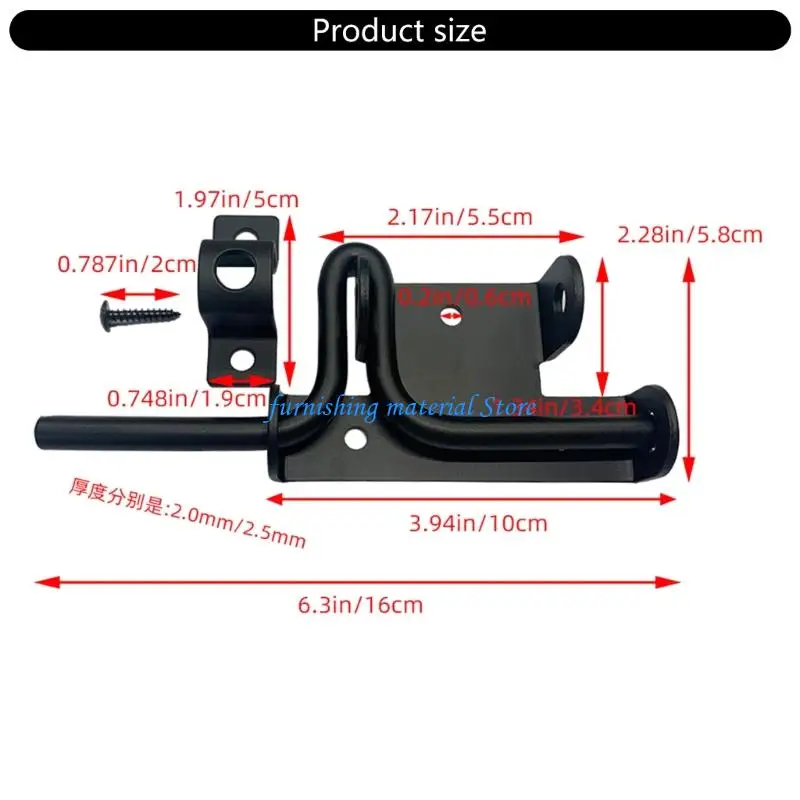 Instalación rápida a prueba oxidación, acuerdo doble oscilación con cerradura tornillo puerta acero reforzado