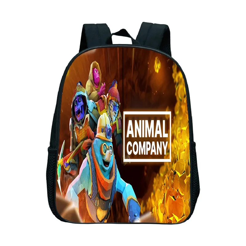 

Gorilla Tag 3D мультфильм школьная сумка для мальчиков и девочек рюкзак для отдыха шимпанзе детский аниме рюкзак 12 дюймов узор рюкзаки Mochilas