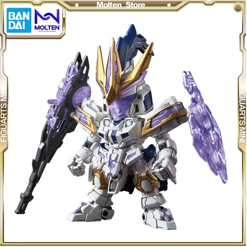 

Bandai Xiahou Dun Tallgeese Ⅲ Assembly Model SD GUNDAM WORLD SANGOKU SOKETSUDEN BB Warrior Display Collectibles Boy's Gift