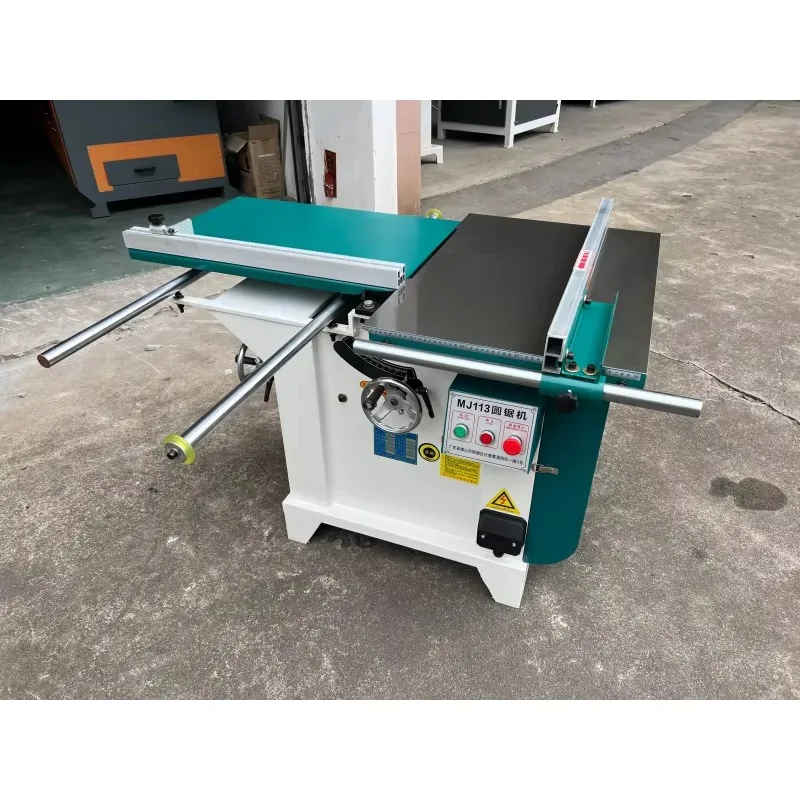 High Quality Circular Saw Sliding Table Woodworking Machine Inclined Swing Angle Motor Top Selling Product for Woodworking Shaft