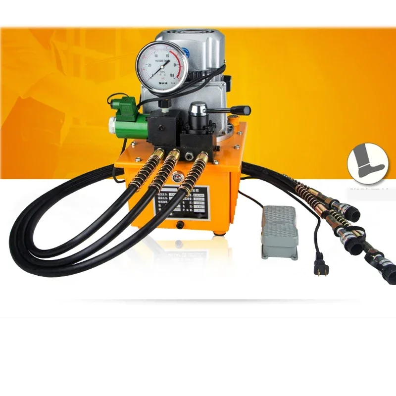 Hydraulic Tool ZHH-10B Three-way Solenoid Valve Hydraulic Pump Three-way Reversing Valve Eliminates Switching Oil Pipe