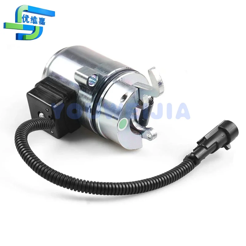 04272956 12V Fuel Shut Off Solenoid 6686715 For BOBCAT Shut Off Solenoid A220 A300 S250 T200 Deutz Dsl Skid Steer
