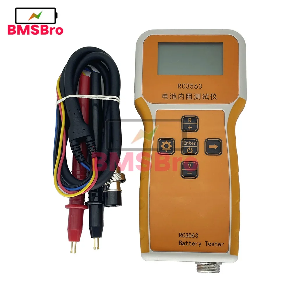 RC3563 18650 Battery Voltage Internal Resistance Tester High-precision Trithium Lithium Iron Phosphate Battery Tester True 4Wire