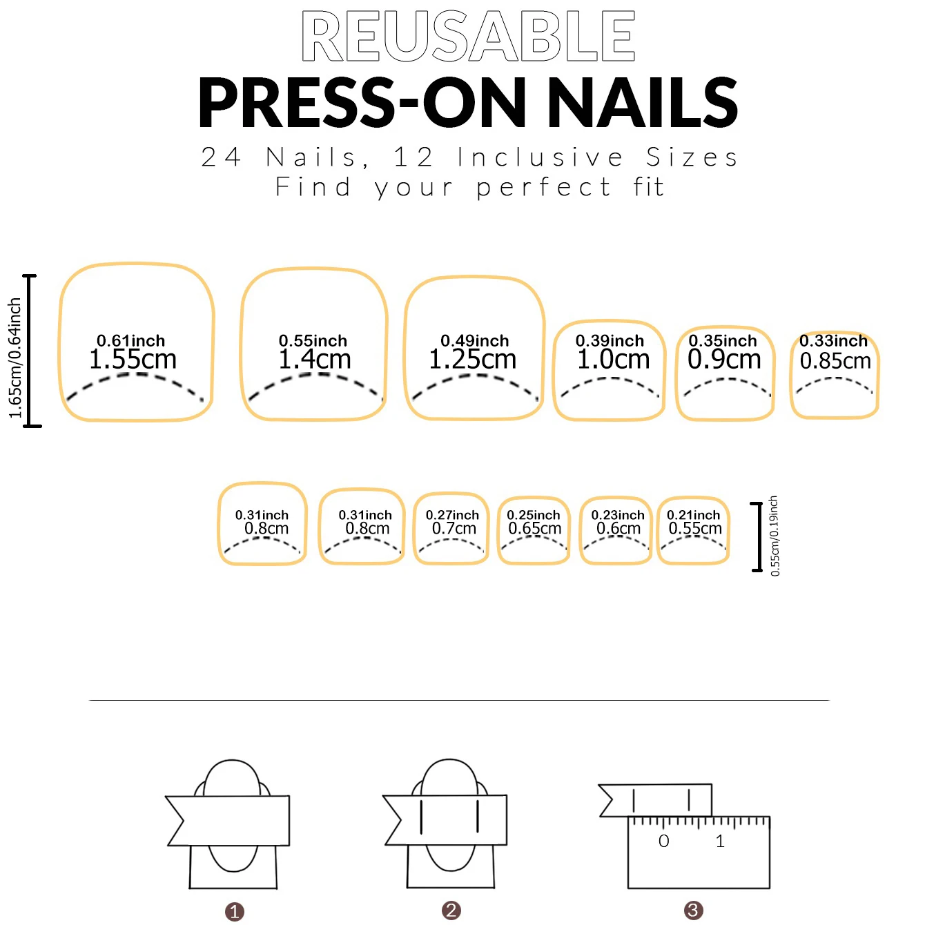 24 Uds. De uñas cortas cuadradas de color rosa con flor blanca, uñas postizas a presión en los dedos del pie, uñas francesas falsas con borde blanco