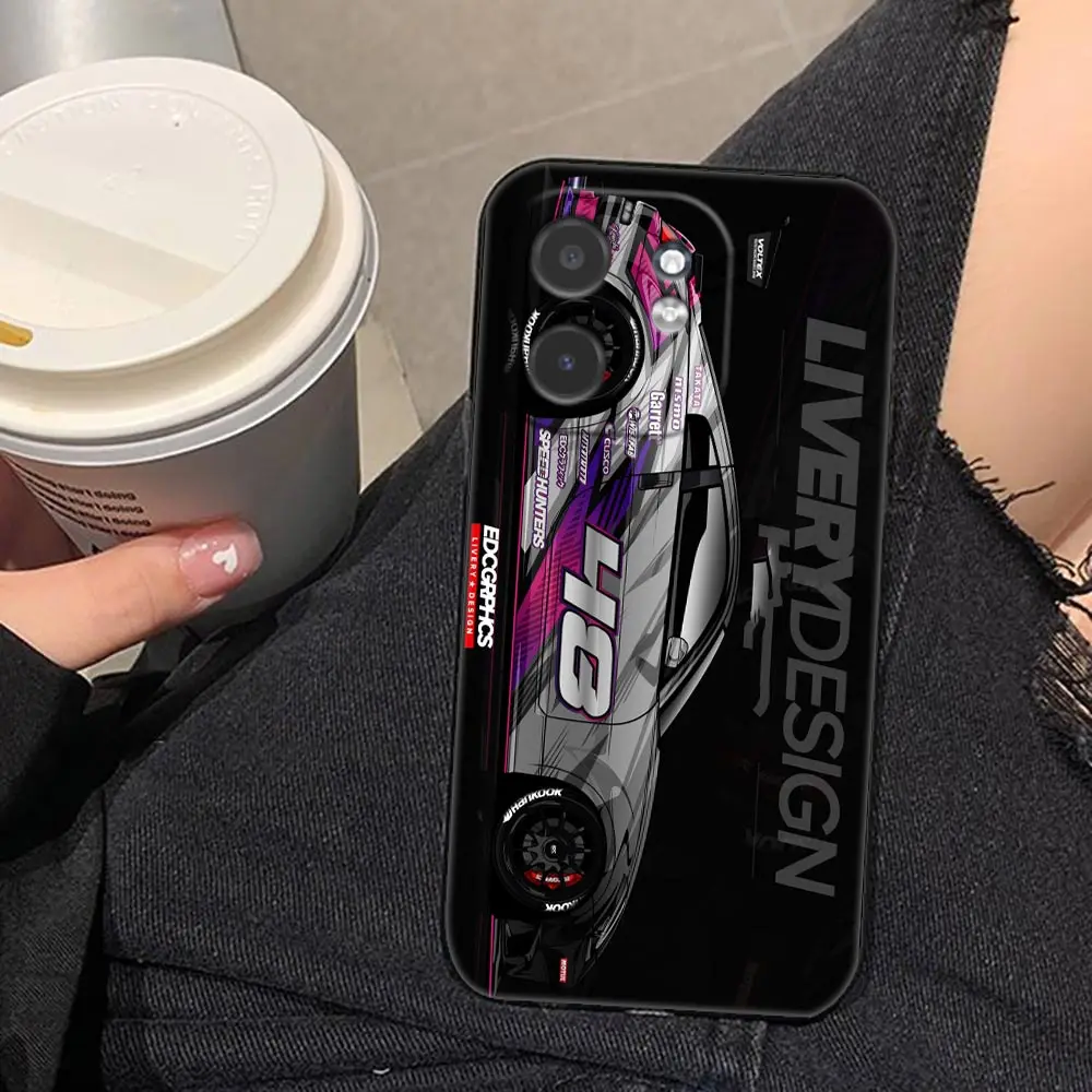 Phone Case For Infinix TECNO POP SPARK SMART 6 7 8 9 10 CAMON 50 40 30 30S 20 20C Funda Shell Cover Tokyo JDM Drift Sports Car