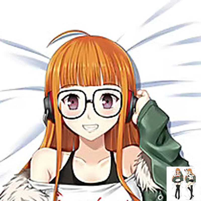 

Dakimakura Anime Futaba Sakura 2 Side Printed Hugging Body Pillowcase Cushion Bedding Decor Pillow Cover 2024