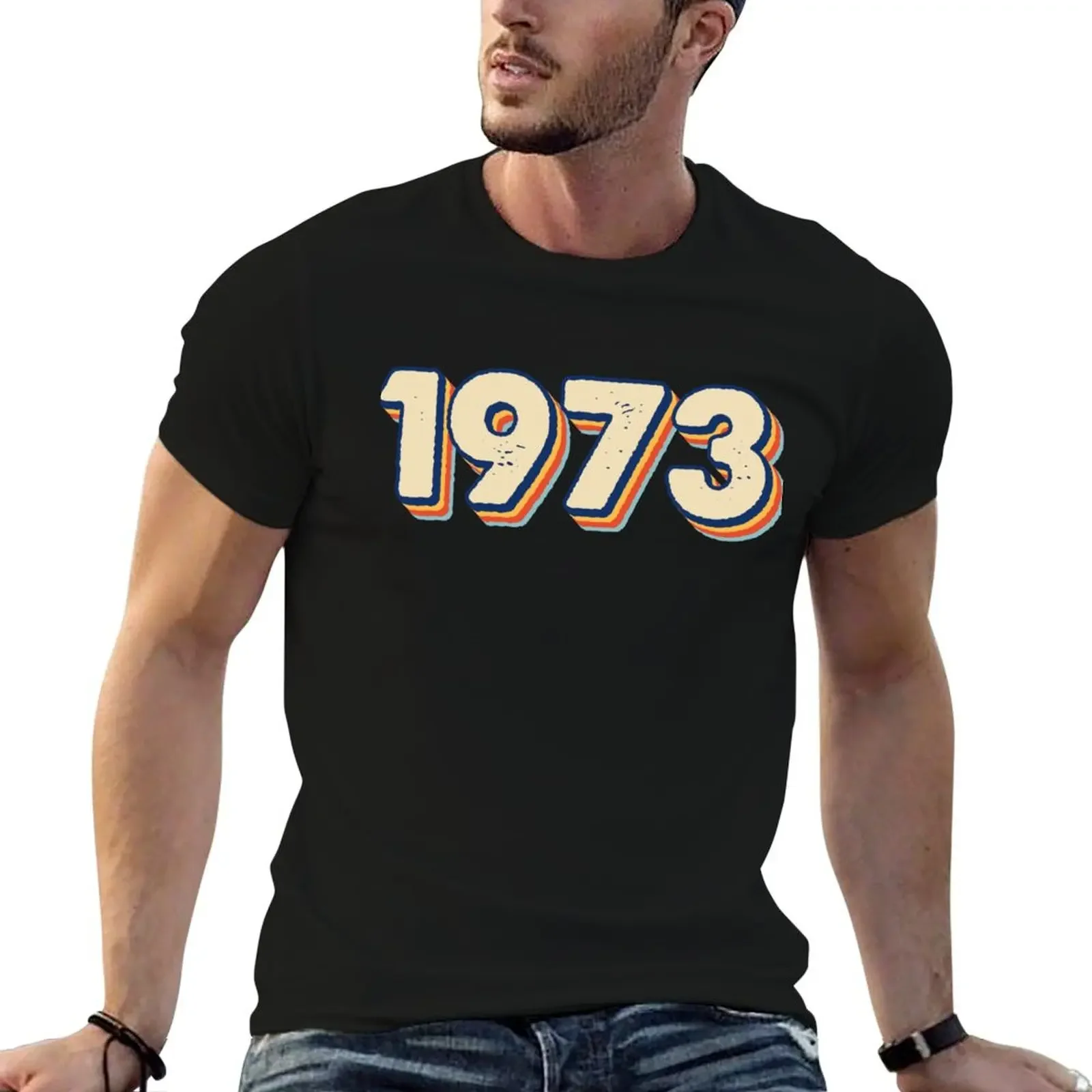 Pro Roe 1973 T-Shirt man clothes Short sleeve tee blue archive funny t shirts for men