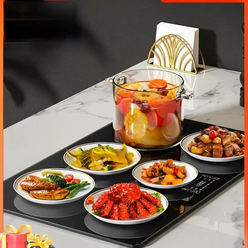 

Rice Warming Plate Hot Plate Home Warming Plate Multifunctional Square Heating Dining Table