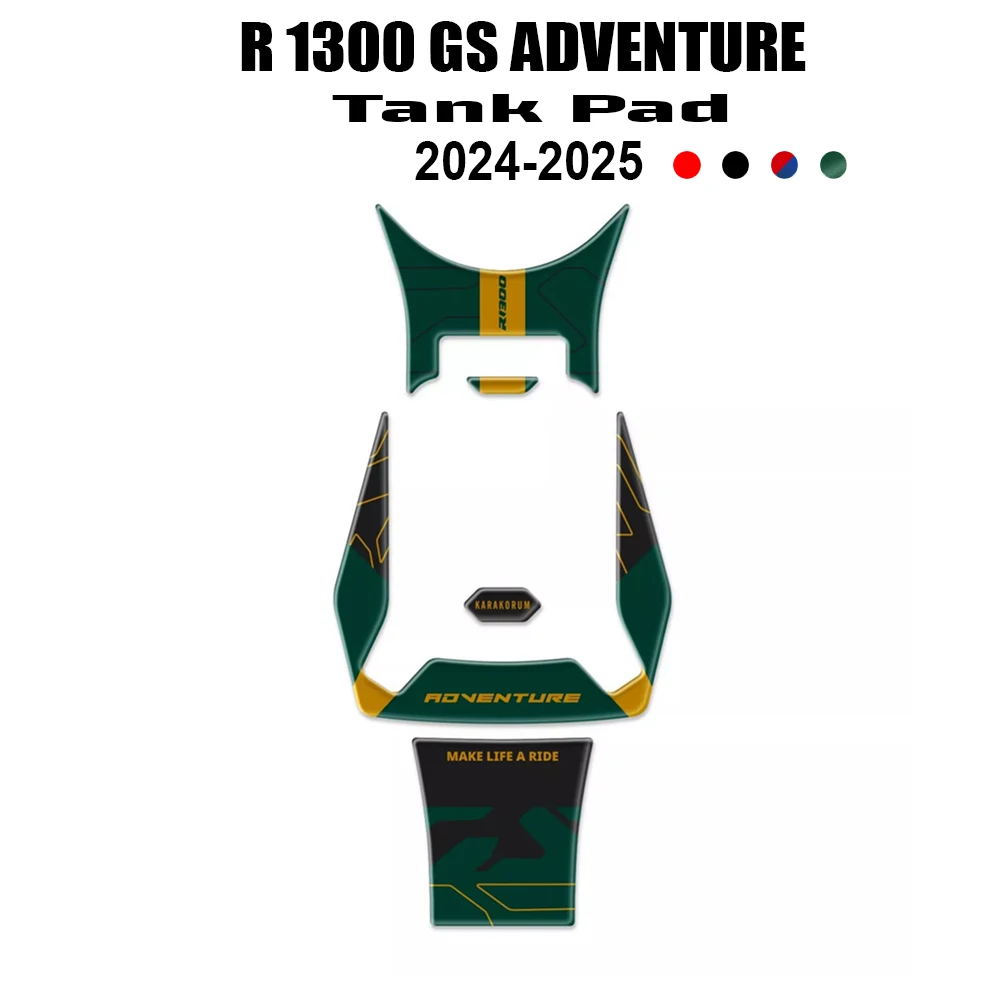 

Motorcycle 3D resin sticker protects the fuel tank middle area For R 1300 GS ADV R1300 GS Adventure compatible 2025