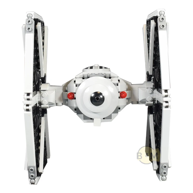 2021 MOC TIE Brute-Minifig نموذج لبنات البناء الذاتي قفل اللبنات لعب الأطفال هدايا عيد الميلاد