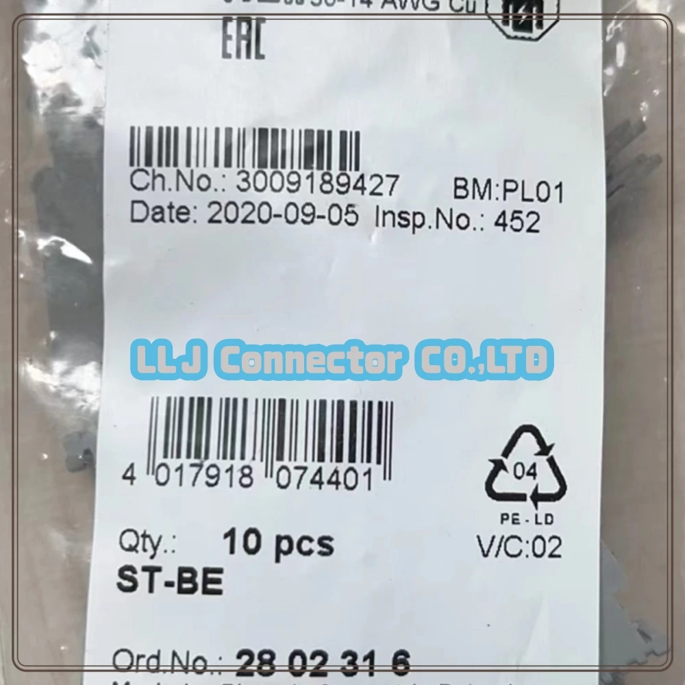 5pcs/lot ST-BE 2802316 Connector Electronic components