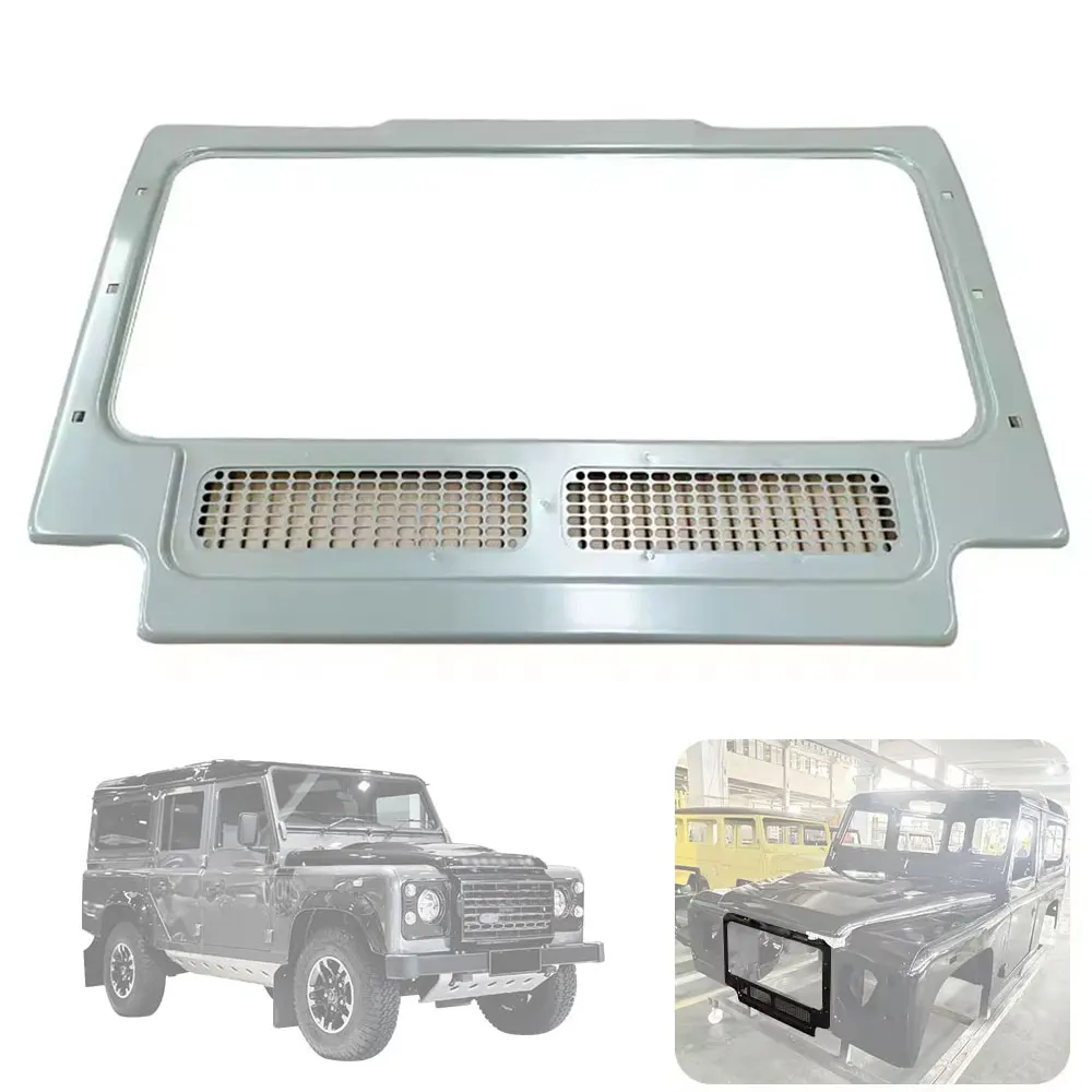 Front Grill TDI Steel  Bib For Land Rover Defender 90 110 Vehicle