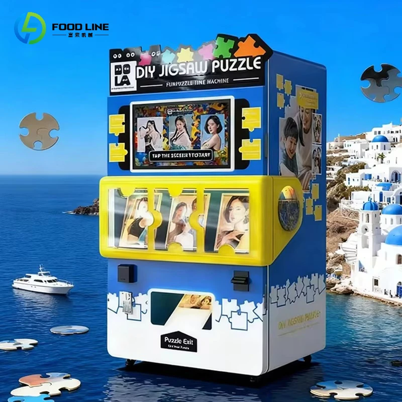 2026 New Jigsaw Vending Machine Auto DIY Smart Intelligent Touch Screen Automatic Puzzle Vending Machine HOT SALE Customized