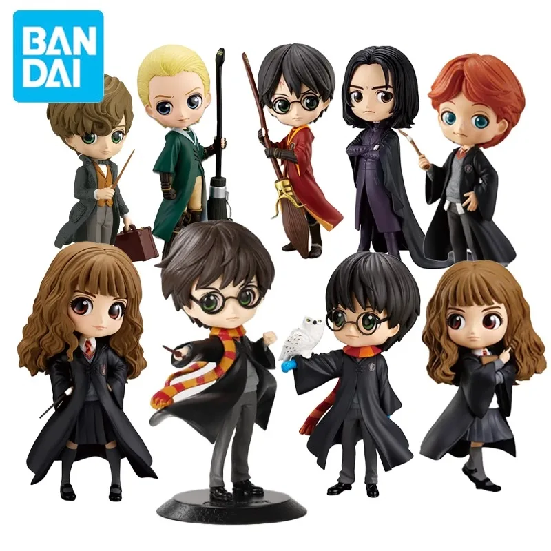 

Bandai Bubble Mart Eyeglasses Qposket Harry Potter Accessories Hermione Newt Hand-decorated A Gift Back To School Anime Toys