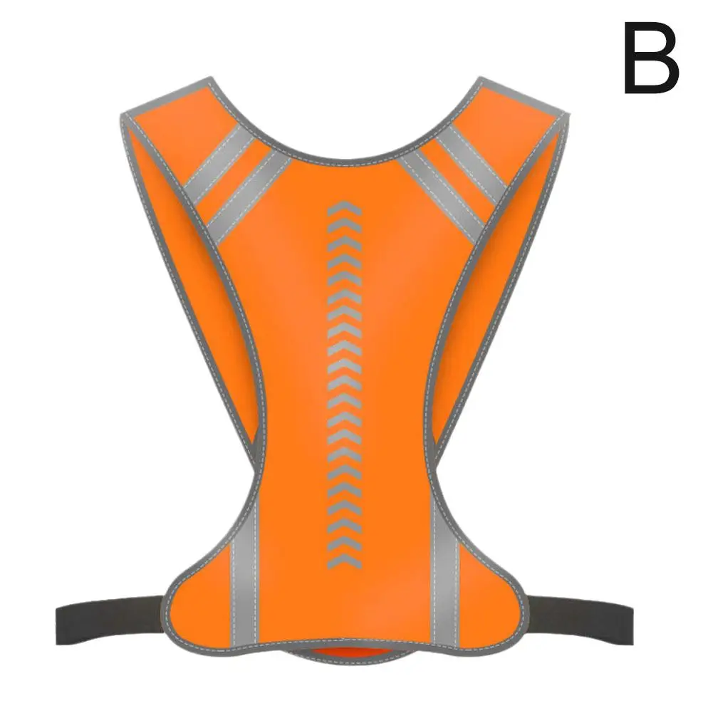 Hochsichtbare Sicherheitsweste für Motorradfahrer, Reflektierende Fahrradweste, Verkehrssicherheitsjacke, Nachtlaufweste, Reflektierendes Arbeitskleidungsstück – Detail 11