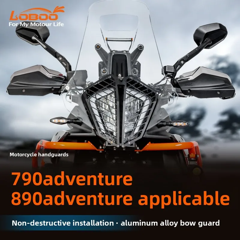 

Защита рук мотоцикла LOBOO подходит для 790ADV/890ADV Special Modified Bow Guard protetor de punho moto 오토바이 핸드가드가드