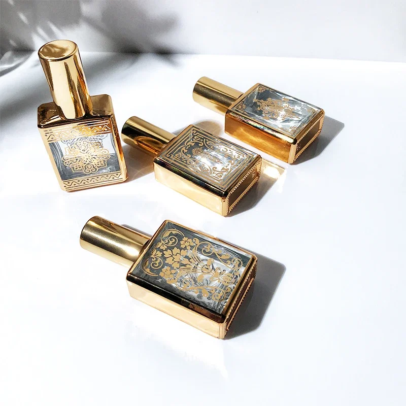 15 ml Sprühflasche, Glasparfüm, nachfüllbar, Unterabfüllung, Reise, leerer Kosmetikbehälter