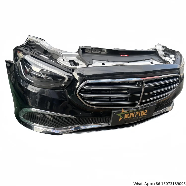 

E-Class 213 W238 Автомобильные крылья Пластиковый передний бампер Комбинация фар и фитинг радиатора