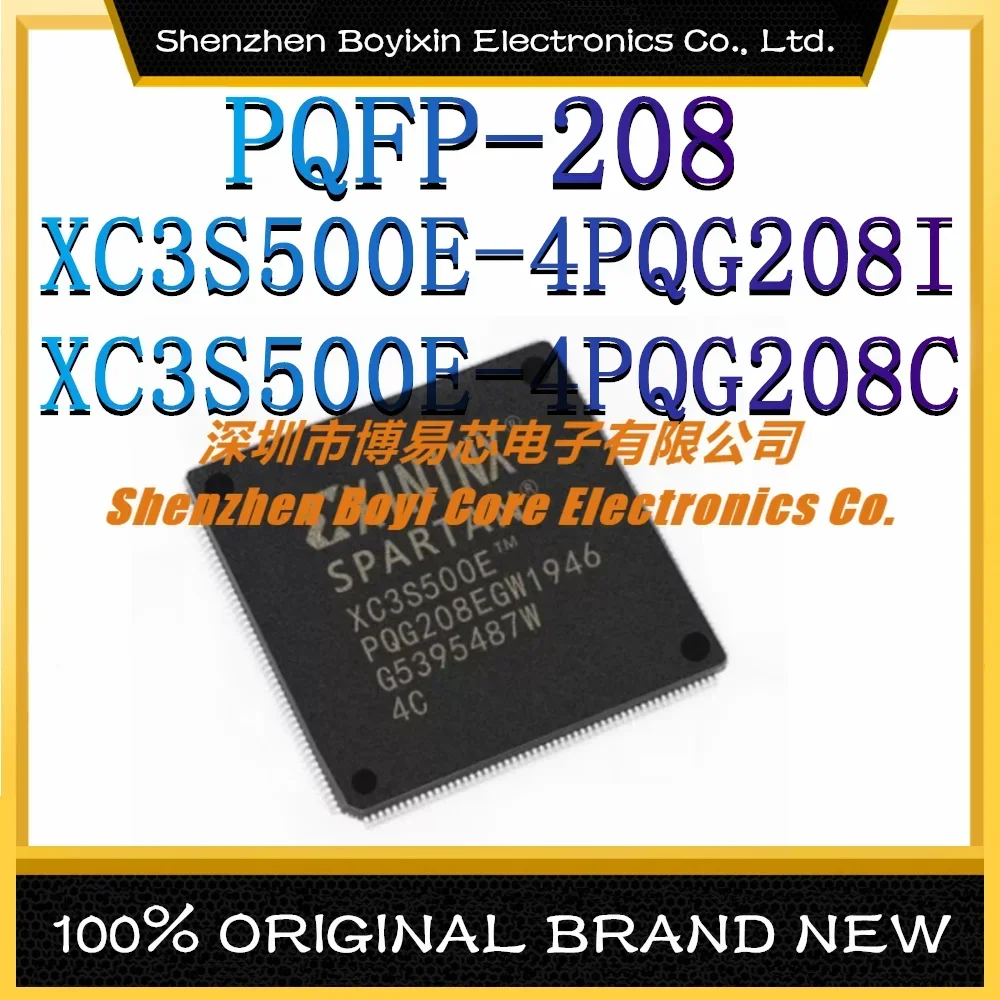 

XC3S500E-4PQG208I XC3S500E-4PQG208C Package: PQFP-208 New Original Genuinep Evaluation board