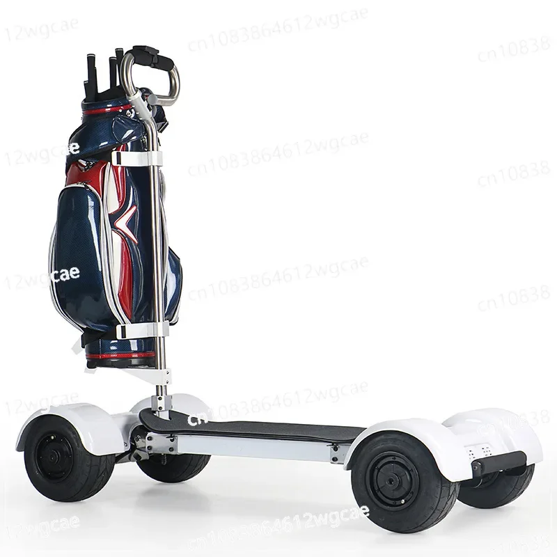 Manufacturer Wholesale New Golf Foldable Electric Cart Intelligent Balance Car Easy To Carry Four-wheeled Cart