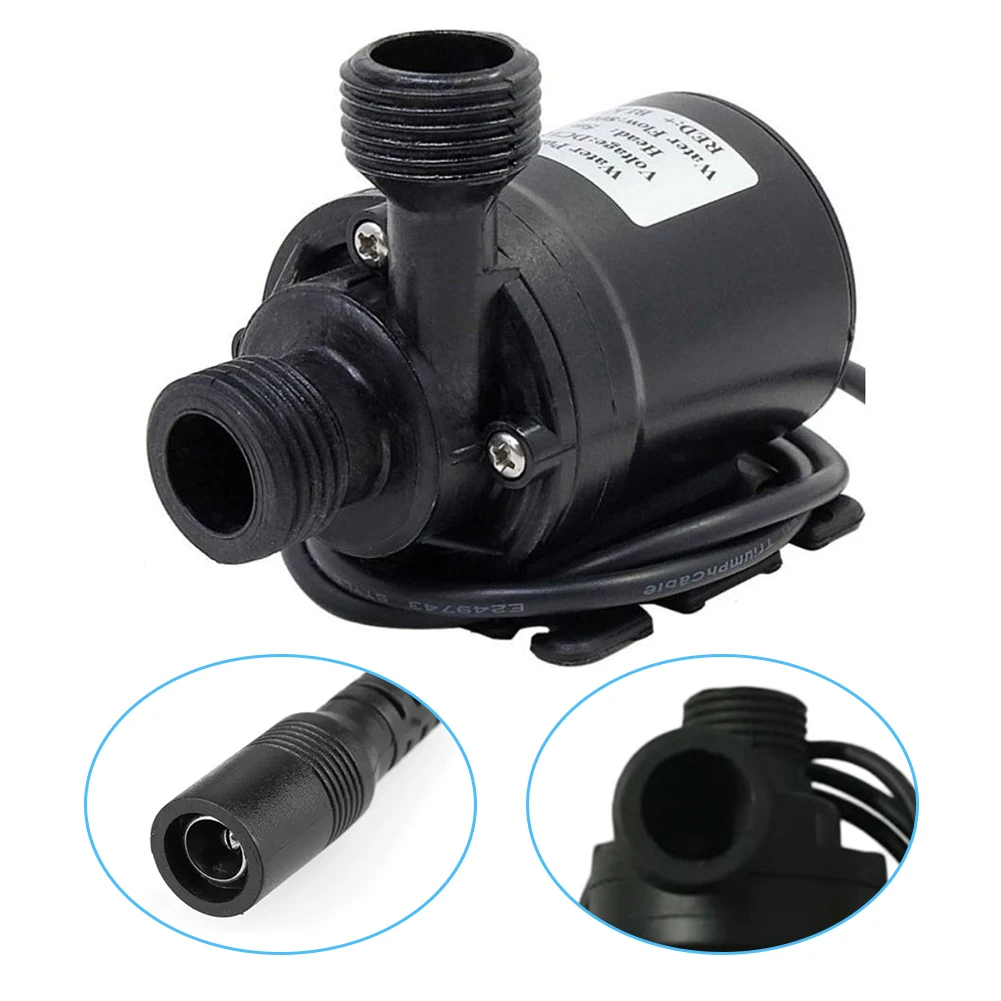 

DC 12V 24V Hot Water Circulation Brushless Submersible Pump For Fish Tank Pond Low Noise Hot Water Circulation Pumps Pet Tools