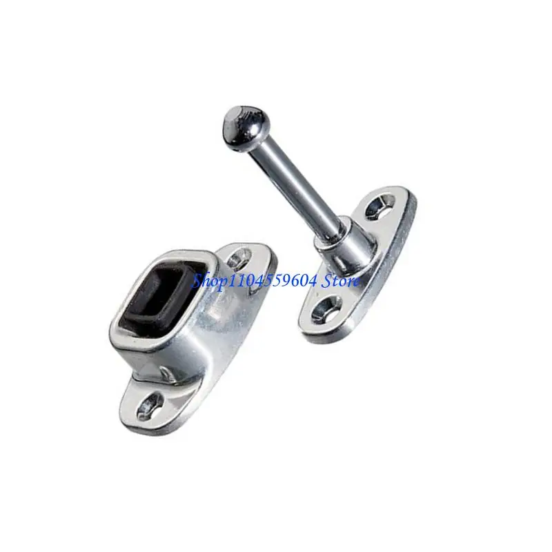 

12QM Door Catches Holder Stopper with Anti Collision Buffer for Impact