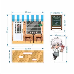 New Anime Jujutsu Kaisen Mini Acrylic Stand kawaii Action Figures Desk Model DIY Plate Decorations Prop Toy Gifts