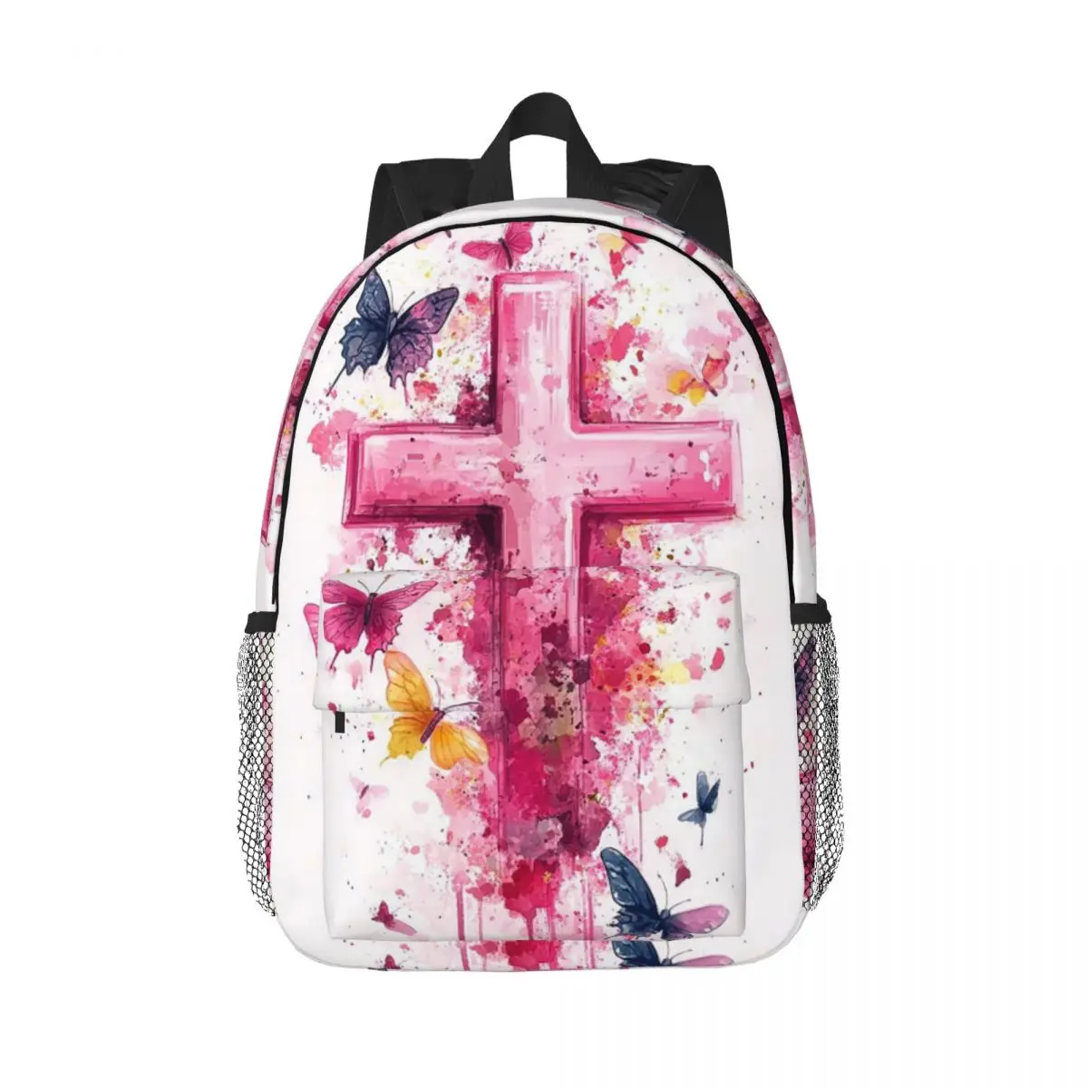 100er atemberaubender Rucksack mit Kreuz-Schmetterlings-Insekten-Motiv, heißer Verkauf, Tagesrucksack für Jungen und Mädchen, Büchertasche, Umhängetaschen für Männer, Frauen, Kinder, Schultasche