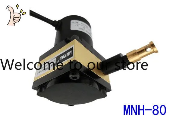 

Датчик перемещения MINUO MNH80-P-800мм с импульсным выходом, миниатюрный, с тяговым тросом/линейкой