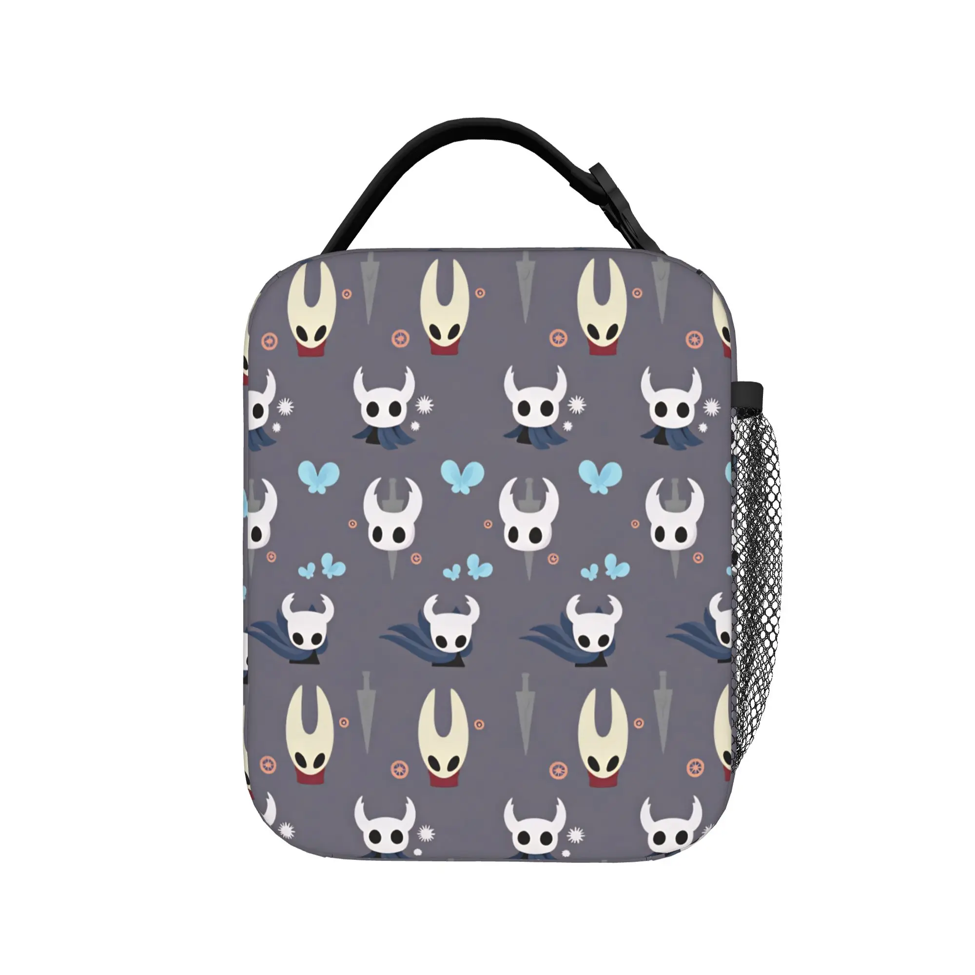 Lunch Bag Hornet Hollow Knight Silksong  School Lunch Box For Child  Casual Portable Graphic Design Cooler Bag