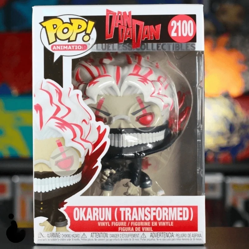 Funko Pop Original Dan Da Dan Okarun (Transformado) # Muñeco de acción 2100, edición limitada, decoración, modelo de vinilo, juguetes de colección, regalos