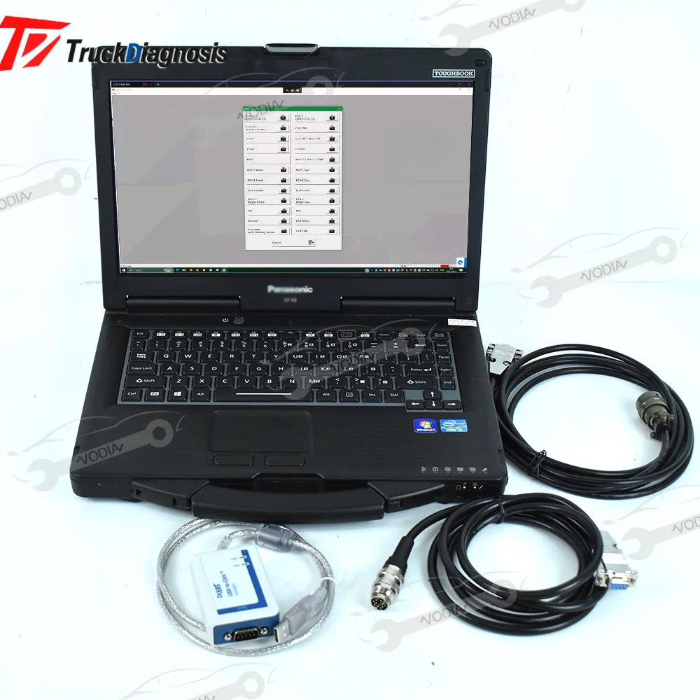 Daignostic Scanner MTU DIAGNOSTIC KIT USB-to-CAN MTU Diasys 2.74 MEDC ADEC Full Kit MTU Diasys +MTU ADEC +MUT MEDC andcf53laptop