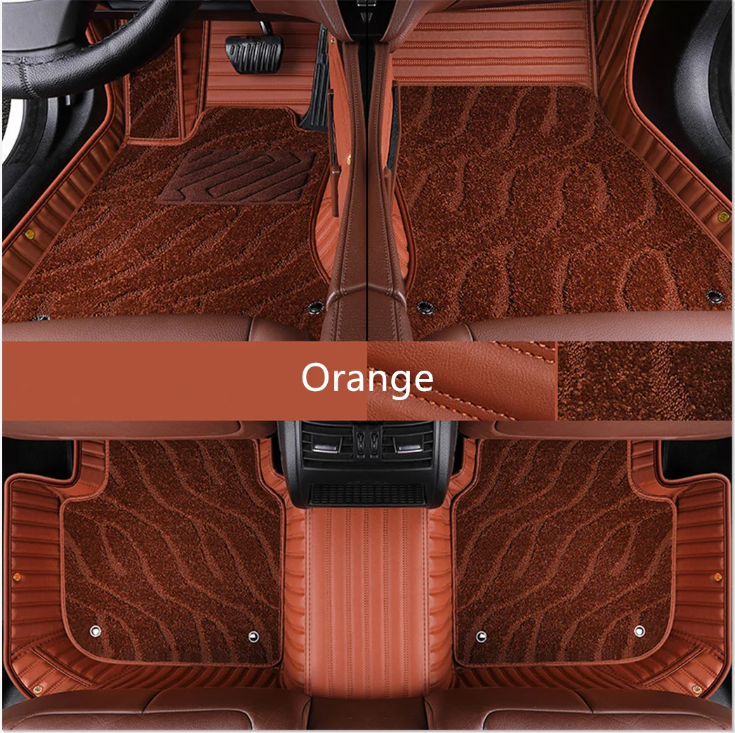 

Специальные автомобильные коврики на заказ для Mercedes Benz CLS 350 2023-2018, водонепроницаемые двухслойные ковры для CLS350 2021