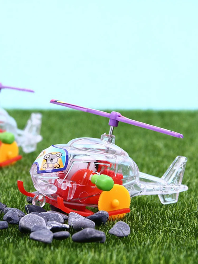 10pcs/lot Cartoon Toys Cute Plastic Pull Back  Plane Toy for Child Mini airplane Model Funny Kids Toys Kindergarten Toys