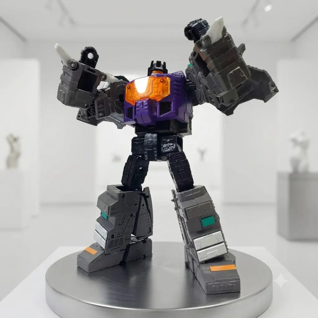 【In Stock】 Hasbro Transformers Shattered Glass Leader Class Grimlock 73366 Action Figure With Box