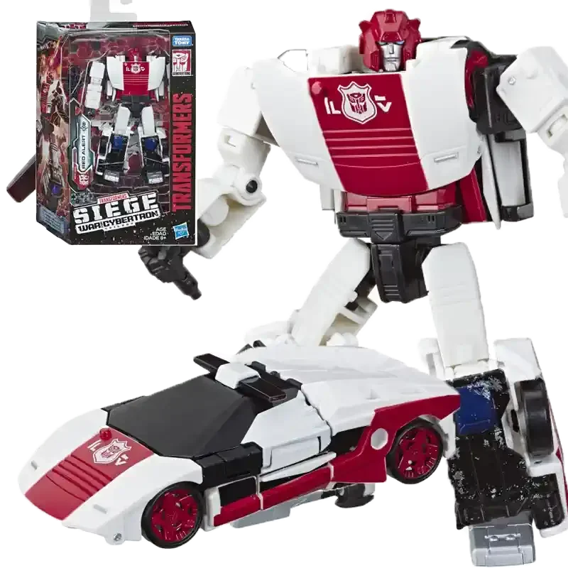 In Stock Hasbro War for Cybertron Siege Enhanced Level D Red Alert Genuine Robot Autobot Action Figure Transformers Toy Boy Gift