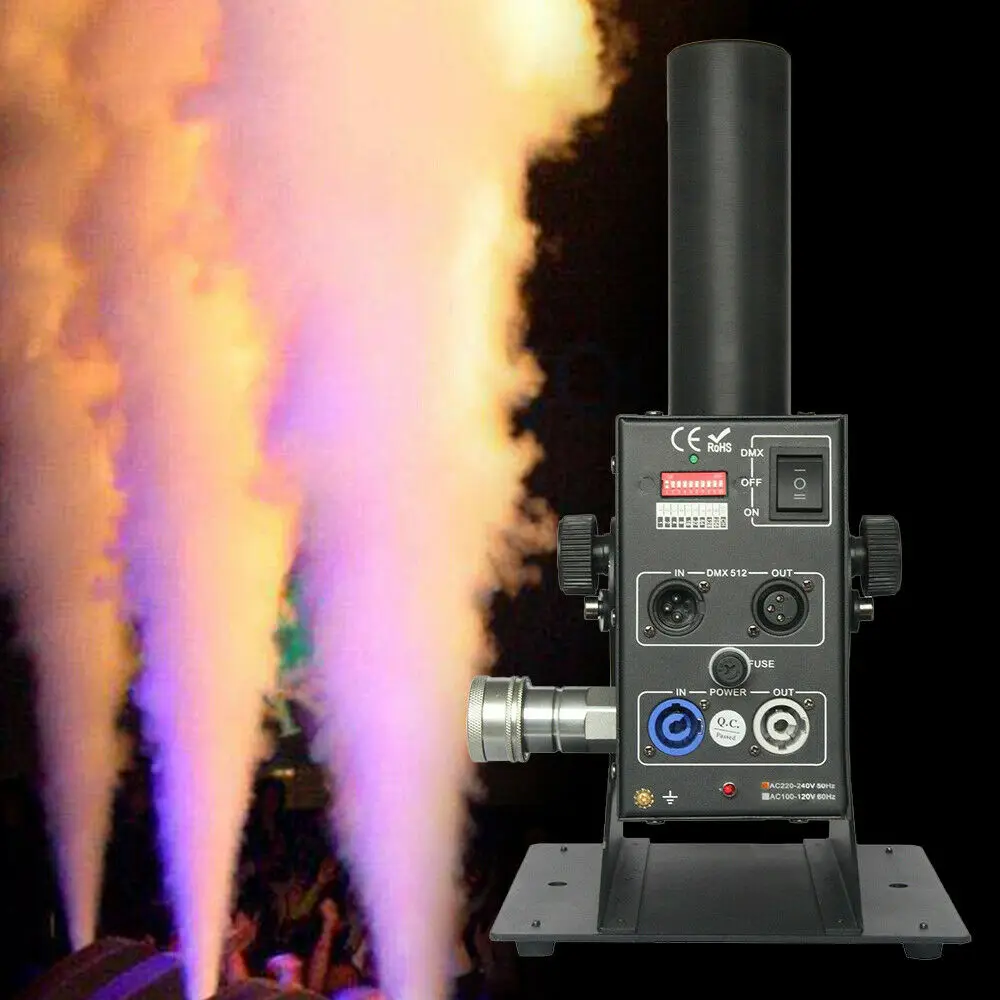 Co2 Cannon Fogger Co2 Jet DMX Air Column Machine Stage DJ Fogger Smoker Effect
