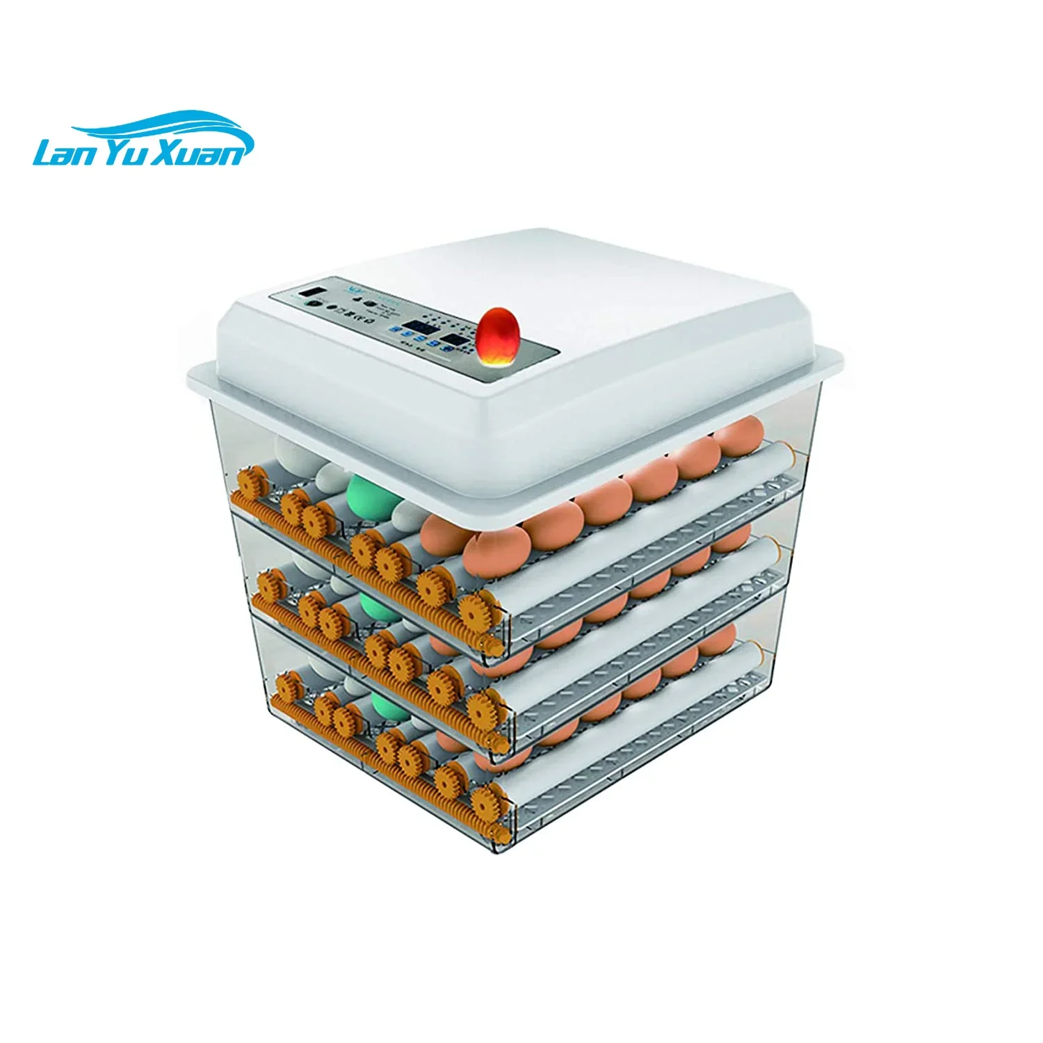 Hot sale 176 eggs automatic chicken egg incubator for hatching chicken.